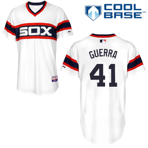 Javy Guerra #41 mlb Jersey-Chicago White Sox Women's Authentic Alternate Home Baseball Jersey